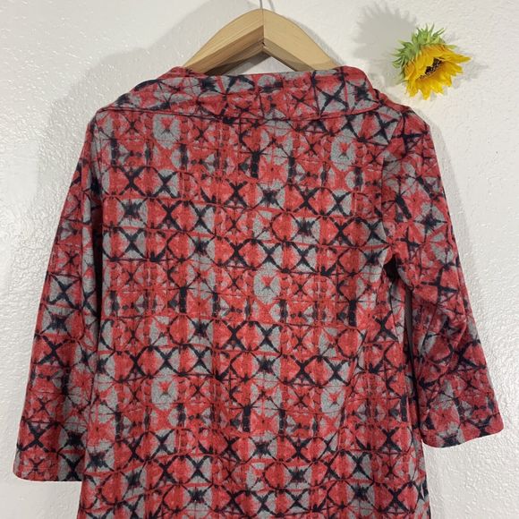 Ruby Rd. Tye Dye Cowl Neck Tassel Knit Sweater Size Small Women’s - Picture 7 of 10